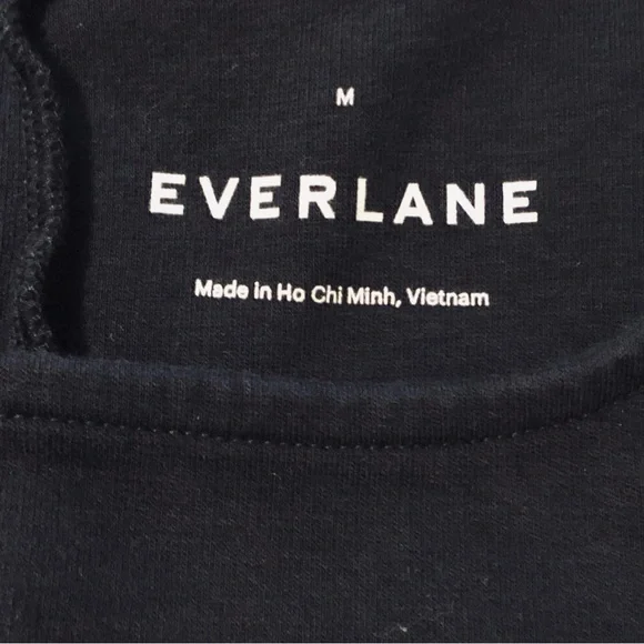 Everlane Party of One black tank dress. Size medium. - Picture 5 of 10